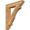 Ekena Millwork Balboa Slat Rough Sawn Bracket, Western Red Cedar, 6"W x 34"D x 40"H BKT06X34X40BOA06RWR - alternate 1